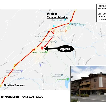 Cosy Au Centre Des Gets, 63m², 7 Pers, Proche Pistes Et Commerces - Fr-1-623-39 Apartment